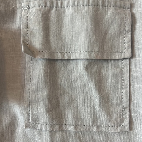 Matchstick linen top grey XXL NWT lightweight workwear relaxed neutral office - Picture 4 of 15